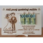 Svadobna Tabulka Nas Prvy Spolocny Milion 2